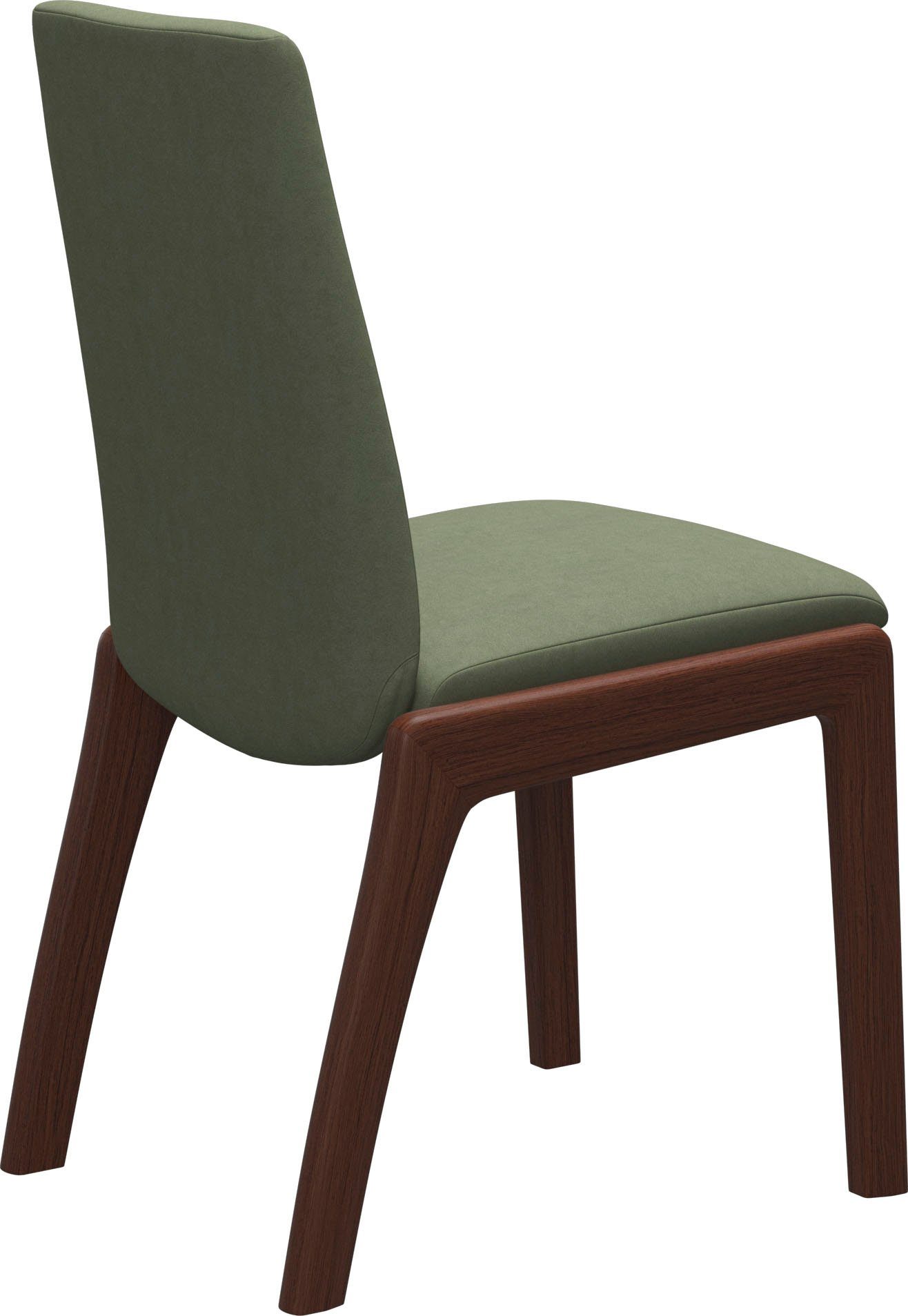 Stressless® Polsterstuhl Laurel, Low Back, Größe M, mit abgerundeten Beinen in Walnuss
