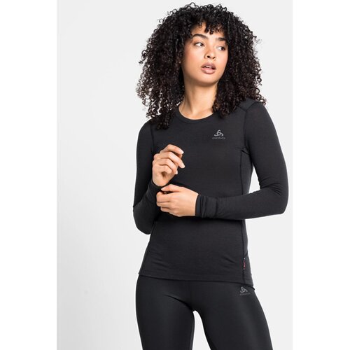 DAMEN LANGARM SHIRT BL TOP CREW NECK L/S MERINO 200