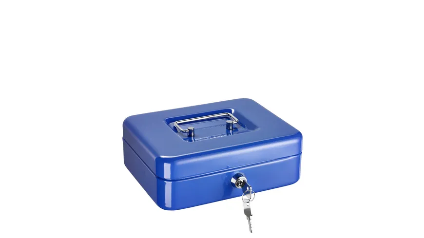 ALCO Geldkassette blau 20x16x6,5cm blau