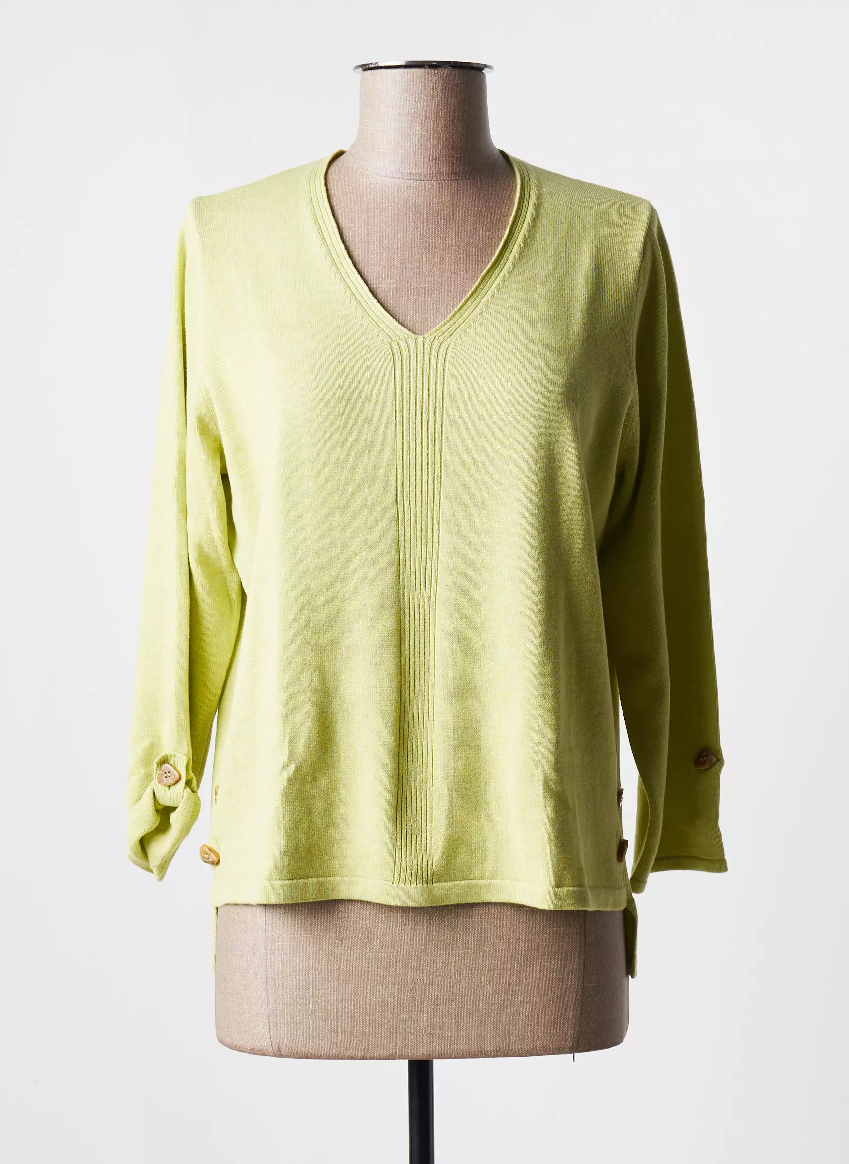 Marble Pulls Femme couleur vert