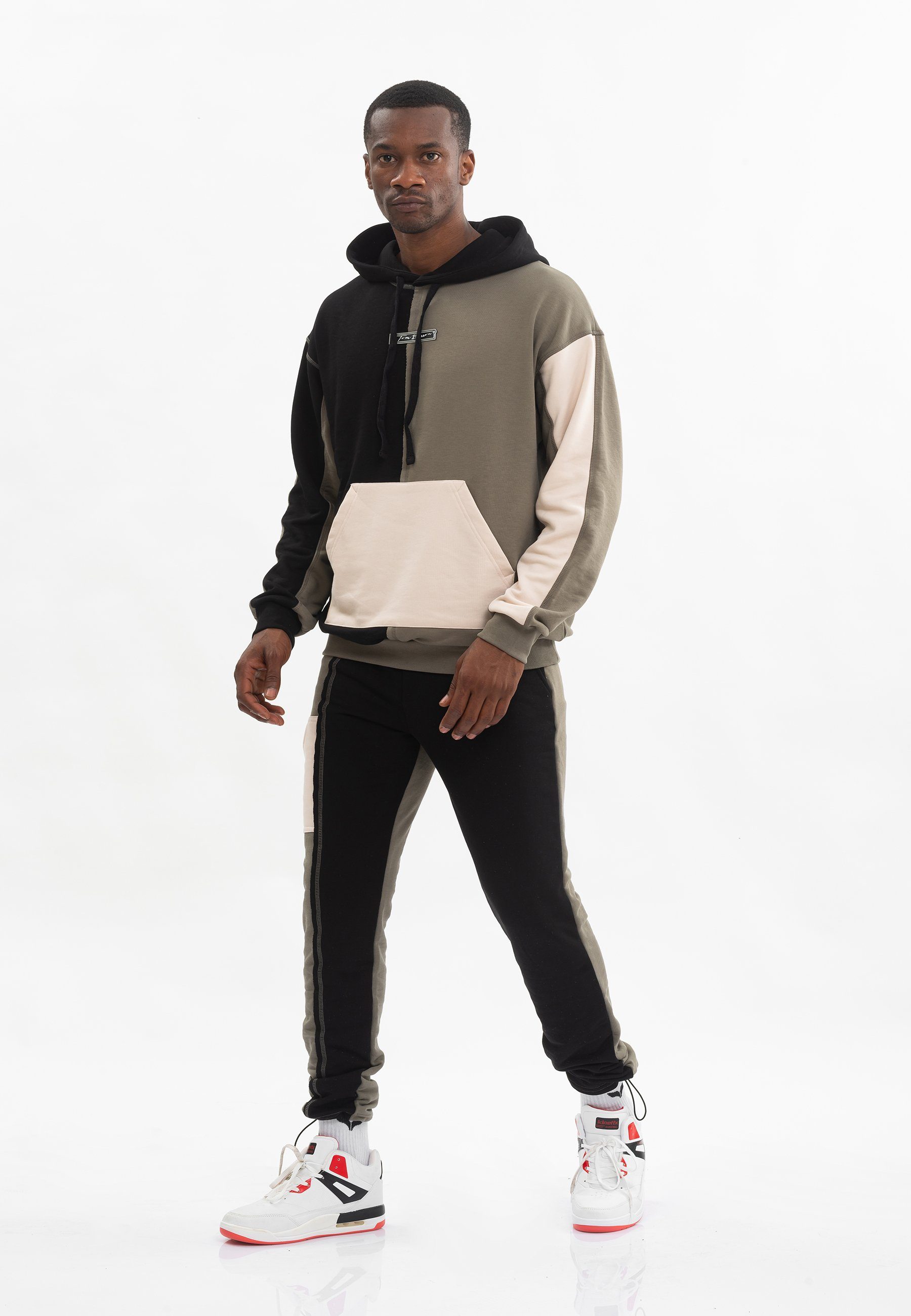 Tom Barron Sportanzug MENS OVERSIZE SPORT TRACKSUIT PANT AND SWEATSHIRT