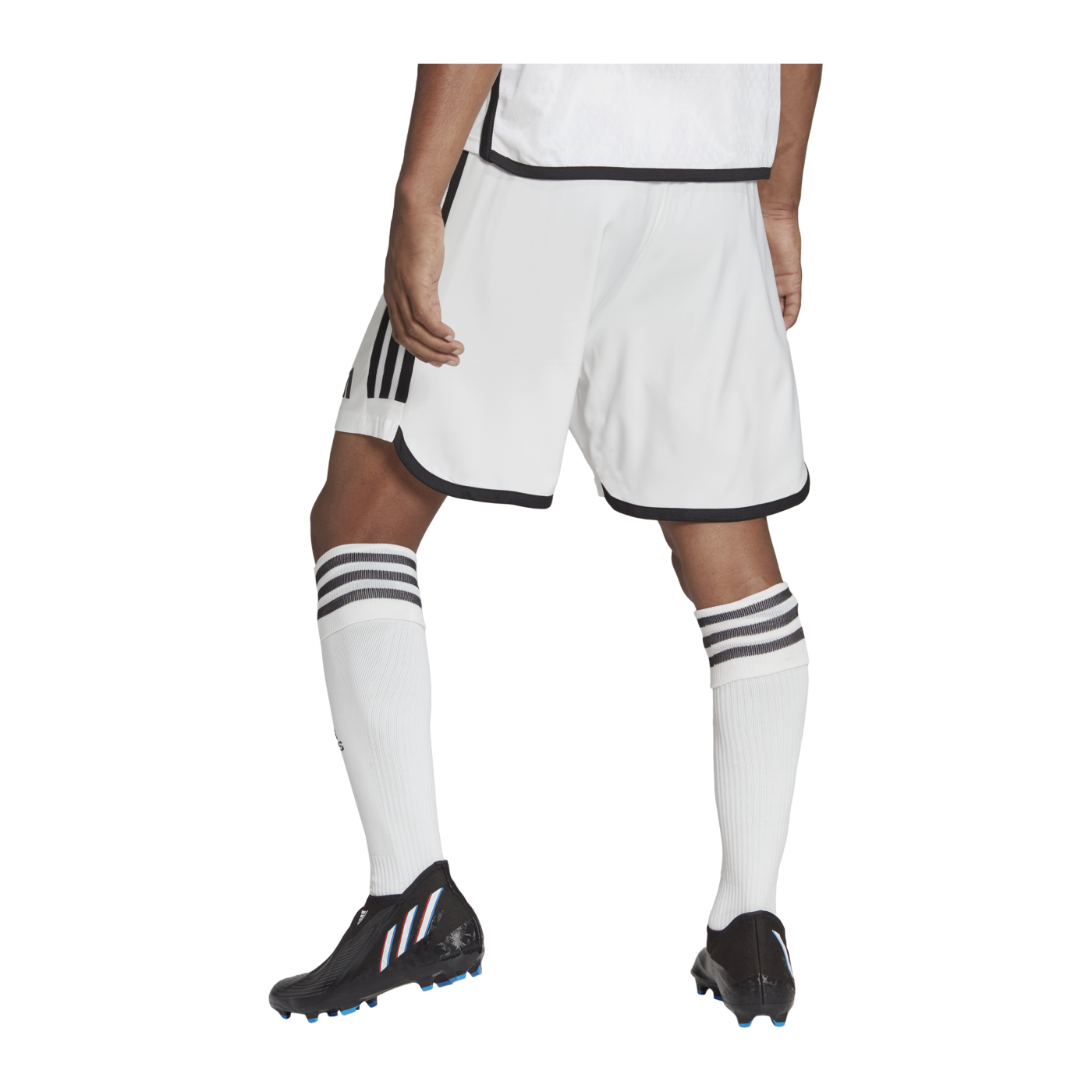 adidas Tiro 23 Match Short Weiss Schwarz
