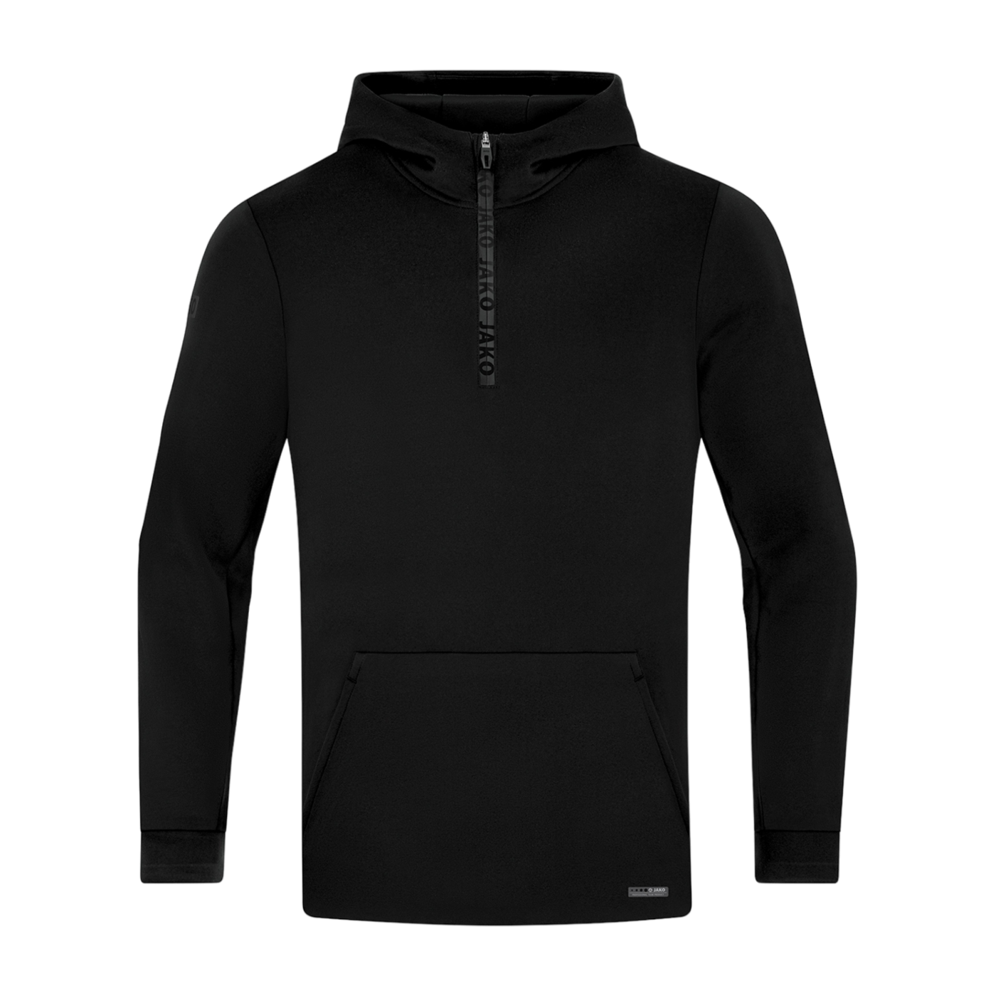 JAKO Pro Casual Kapuzenjacke Schwarz F800