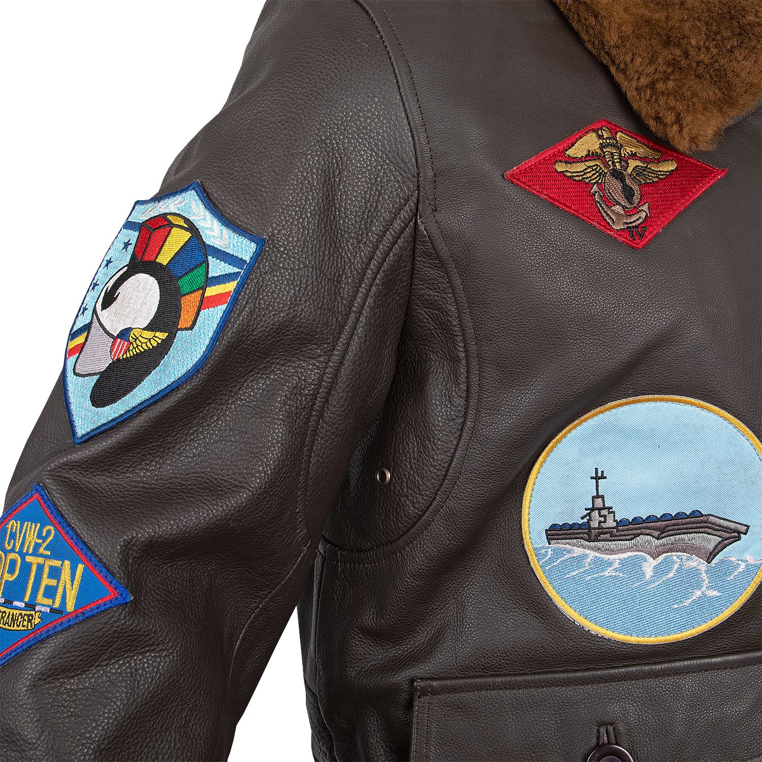 Leder Fliegerjacke 20201007