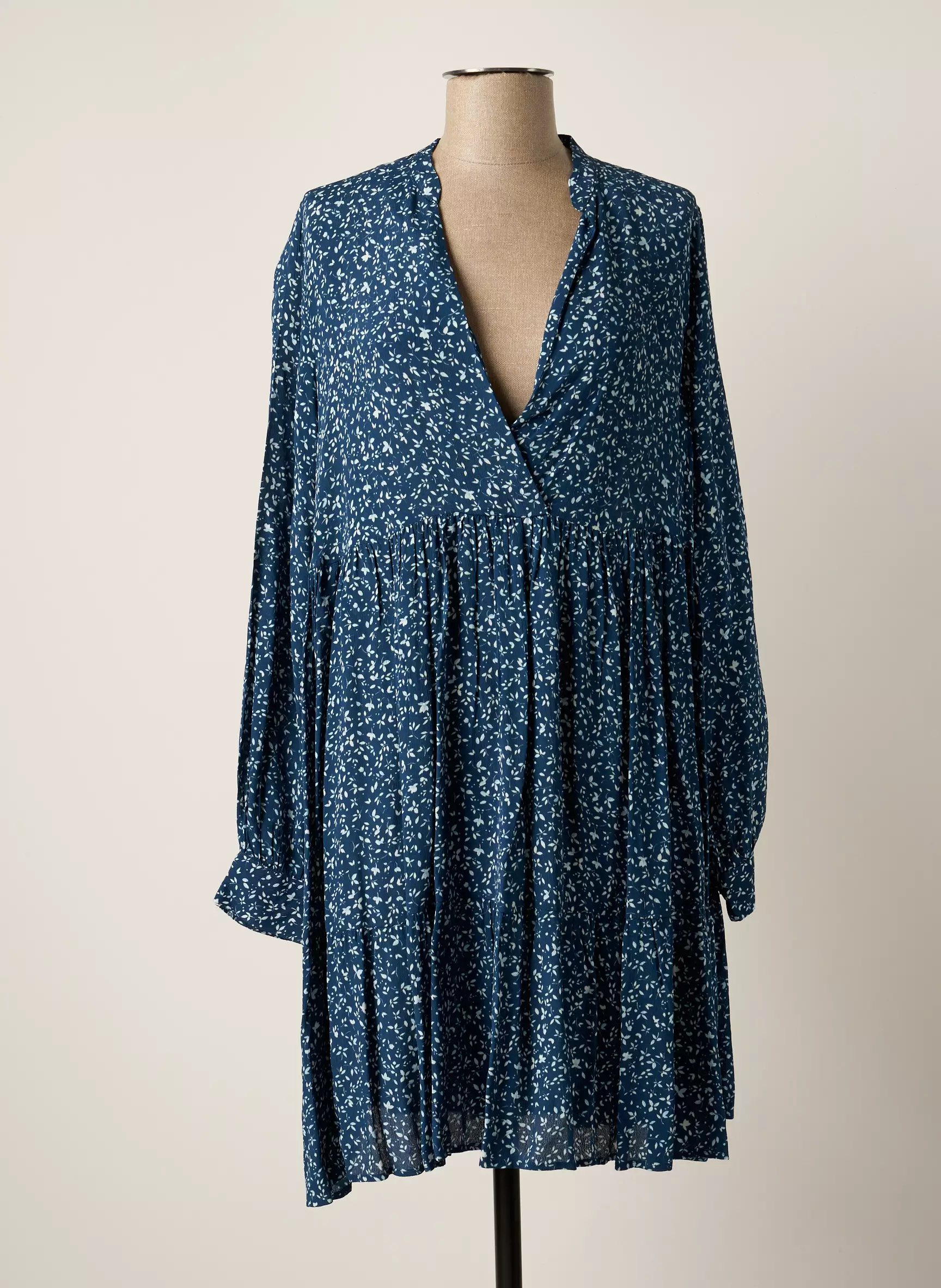 Samsoe Samsoe Robes Courtes Femme couleur bleu
