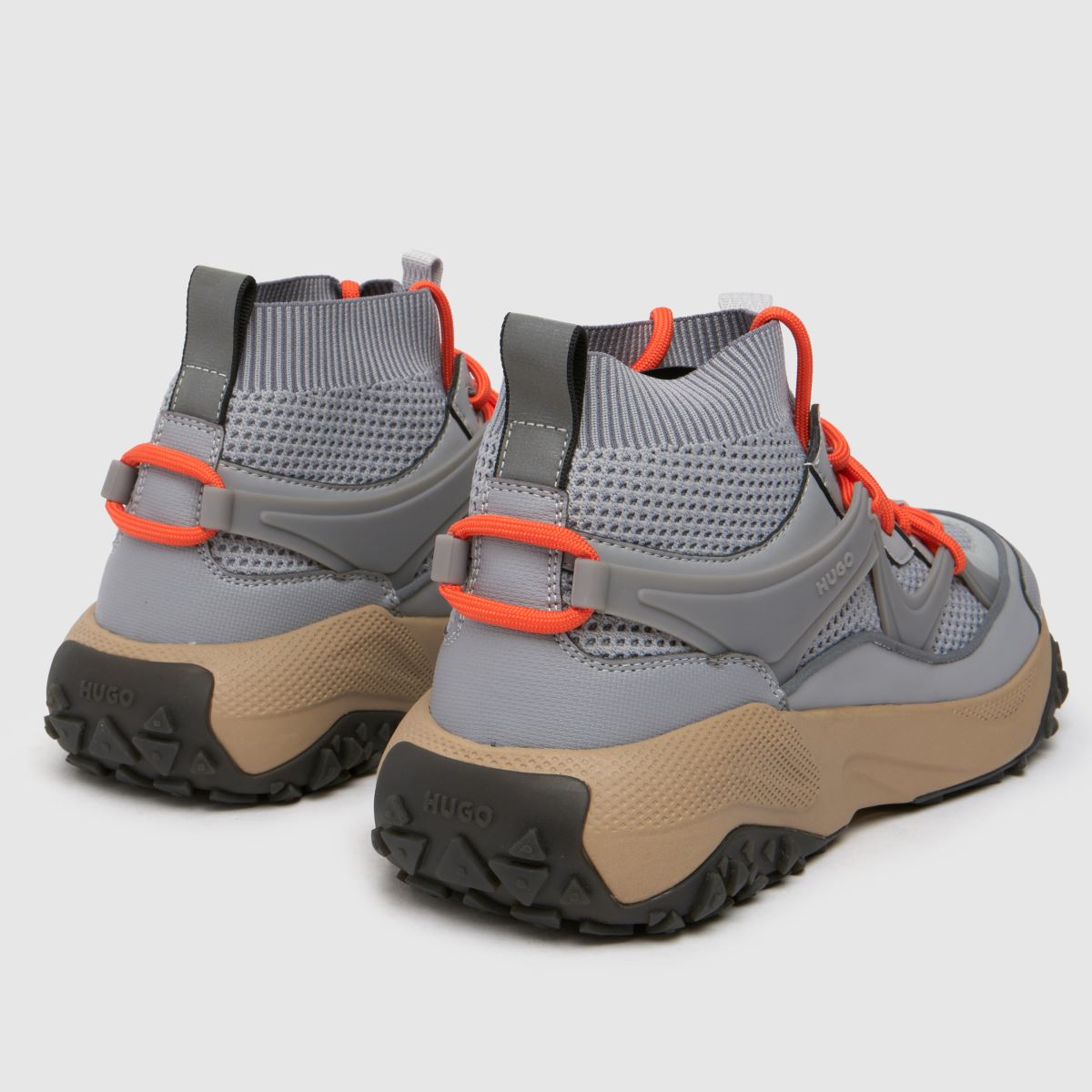 HUGO – GO1ST – Grå, flerfärgade sneakers