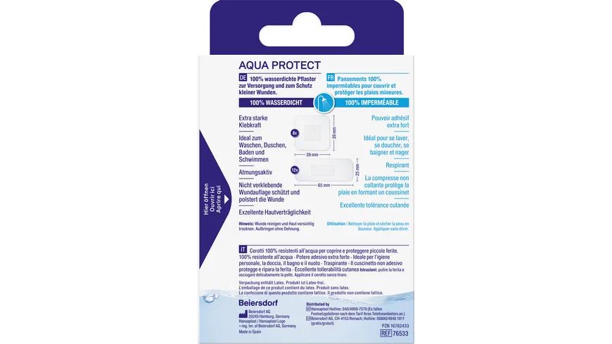 Hansaplast Aqua Protect Pflaster