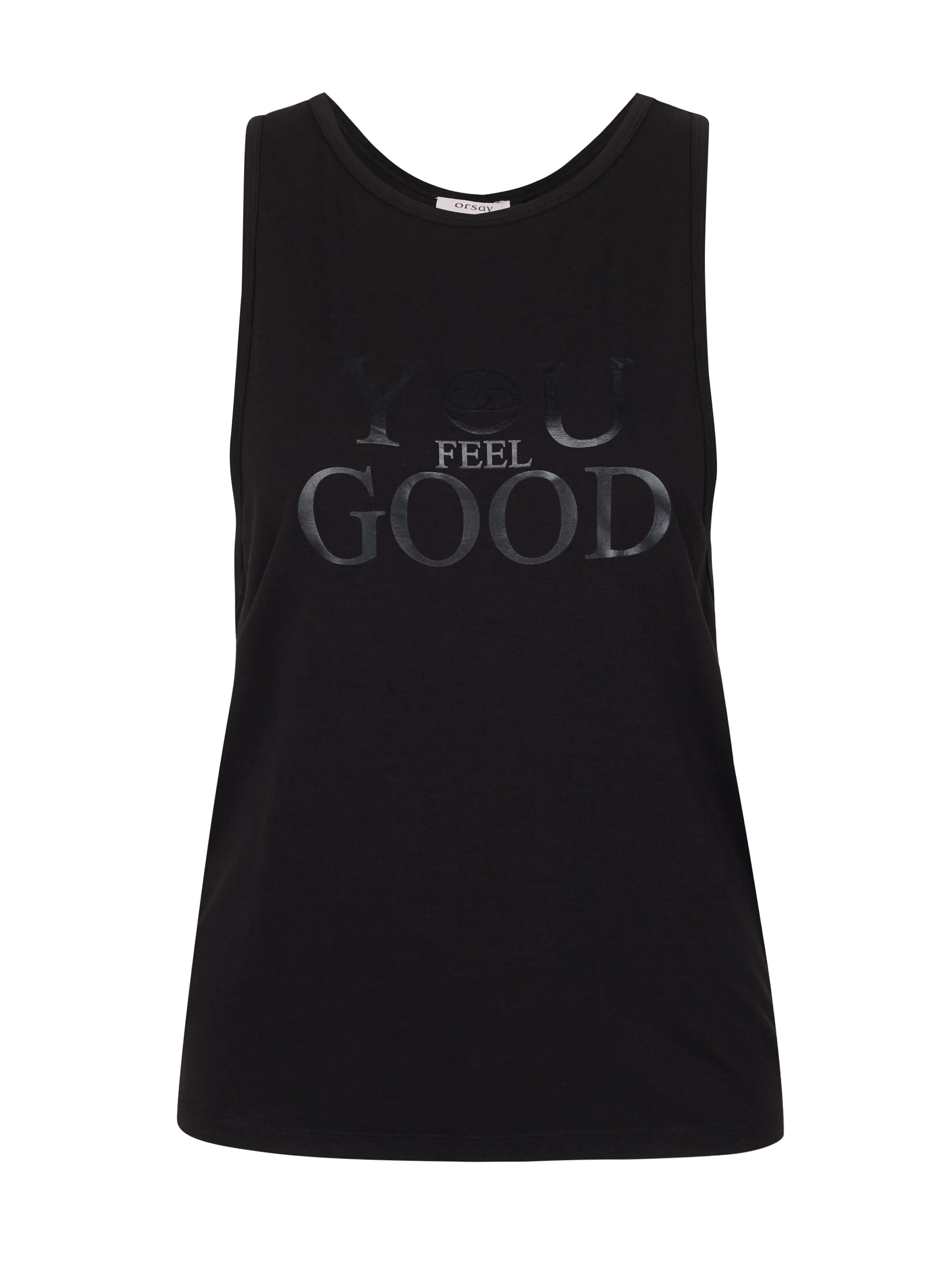 Schwarzes Damen-Sport-Tank-Top ORSAY