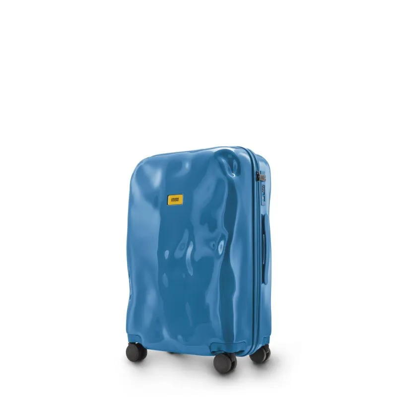 Crash Baggage Icon Tone on Tone Trolley M (68 cm) - Petrol Blue