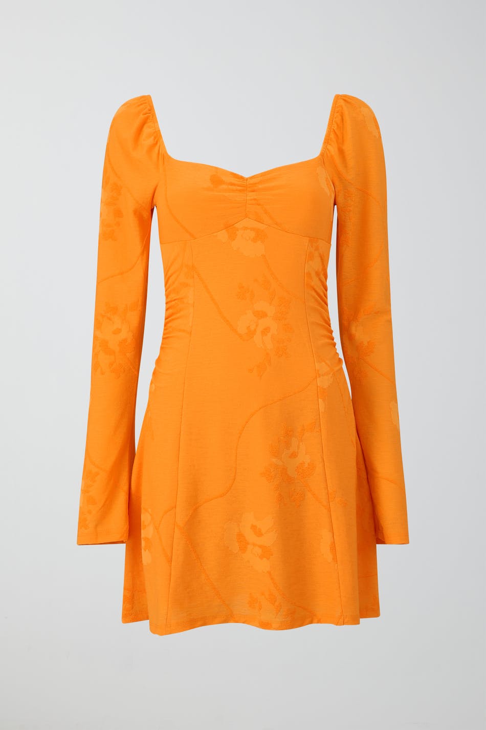 Jacquard mini dress