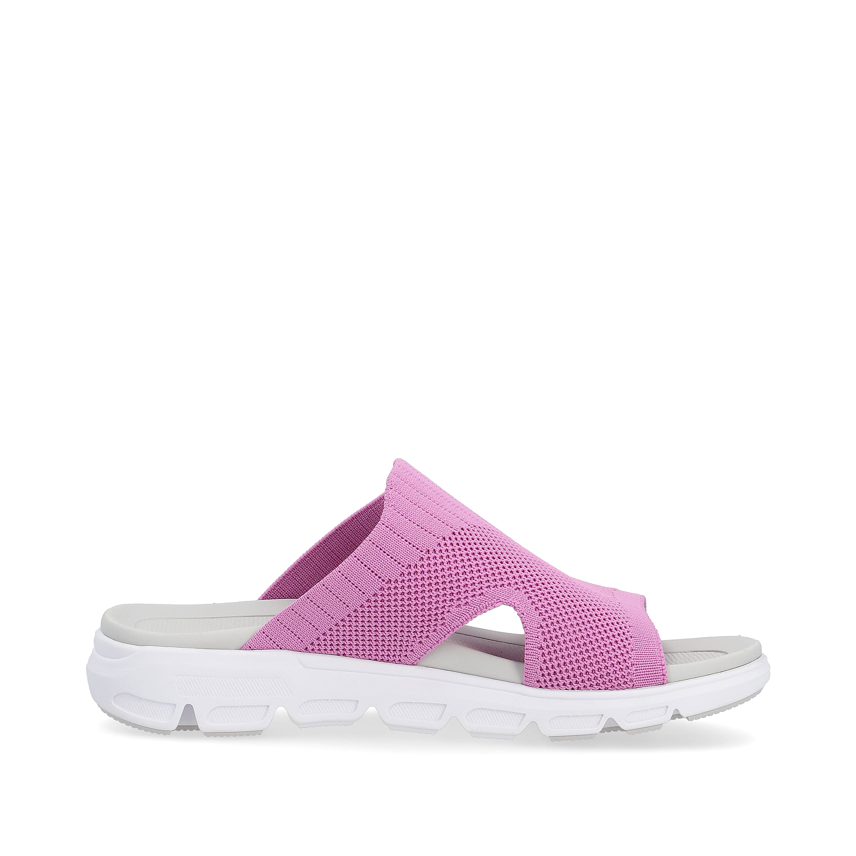 Rieker Damen Pantoletten flamingo pink