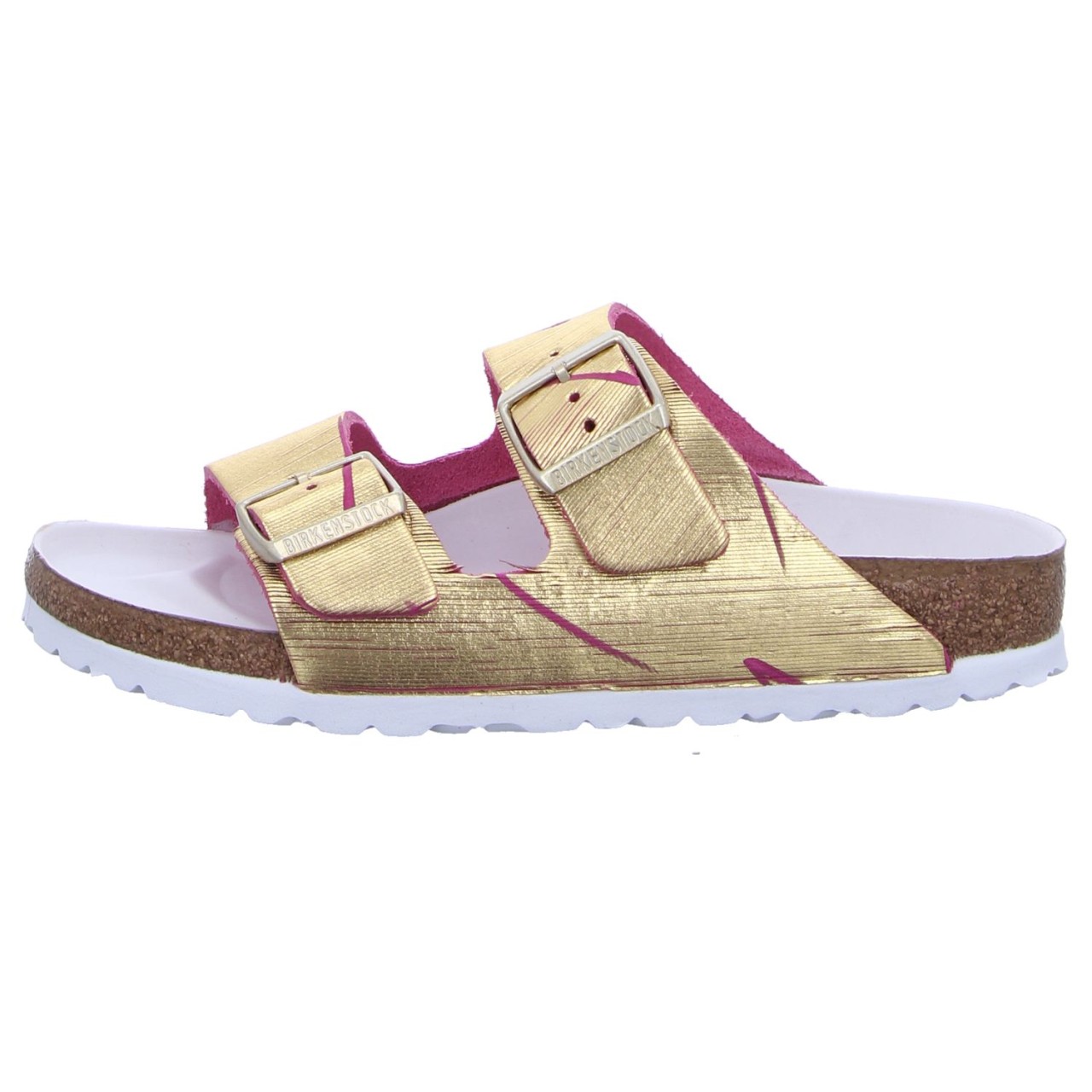 BIRKENSTOCK Pantoletten silber