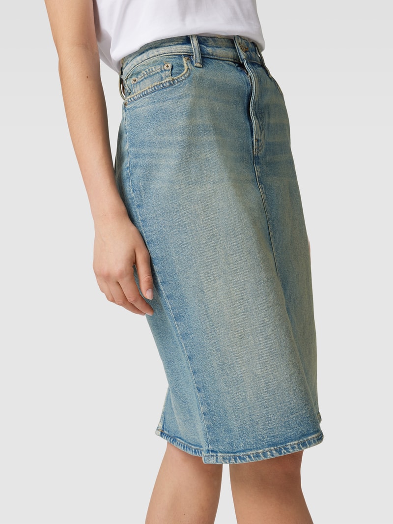 Jeansrock im 5-Pocket-Design Modell 'DANIELA' in jeans
