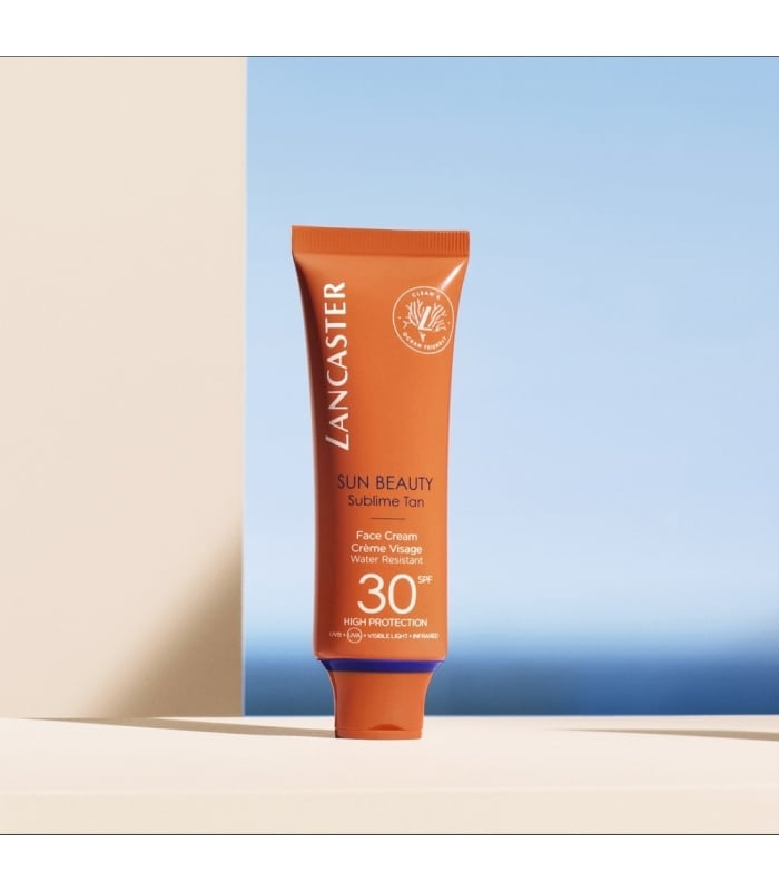 LANCASTER-SUN BEAUTY-Crème Visage Velours bronzage lumineux SPF30
