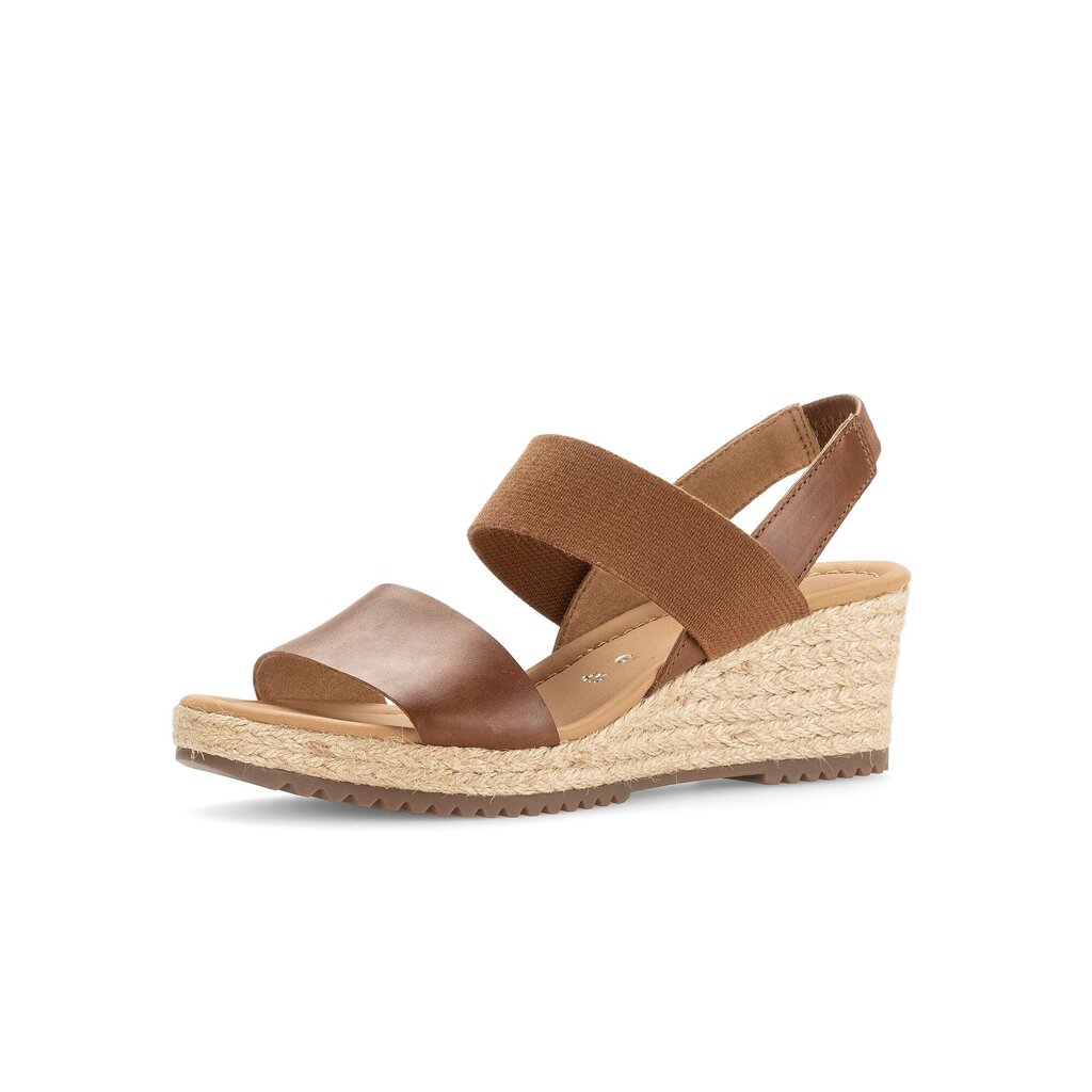 Gabor comfort Keilsandalette braun