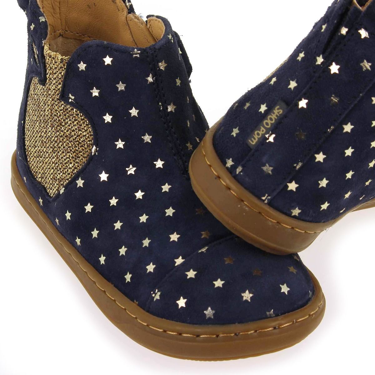 Shoopom  BOUBA APPLE STARS - Marine Doré