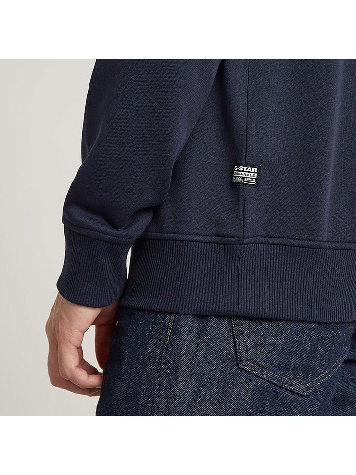 G-Star Sweatshirt in Dunkelblau günstig kaufen