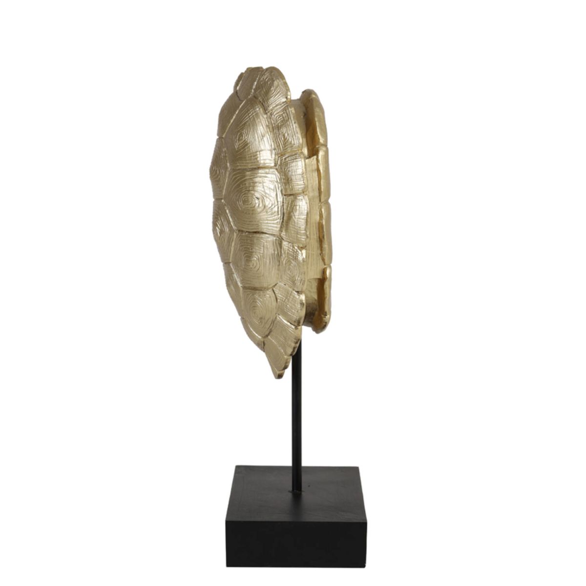 Trendhopper Figur Turtle Goldfarben 41 cm