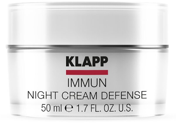 KLAPP Skin Care Science Immun Night Cream Defense Nachtcreme