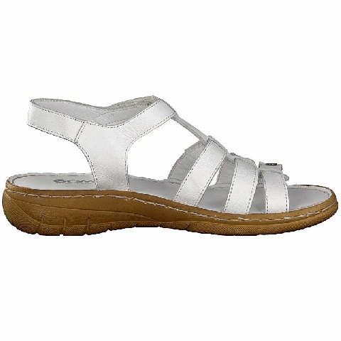 GEMINI Komfort Sandalen weiss