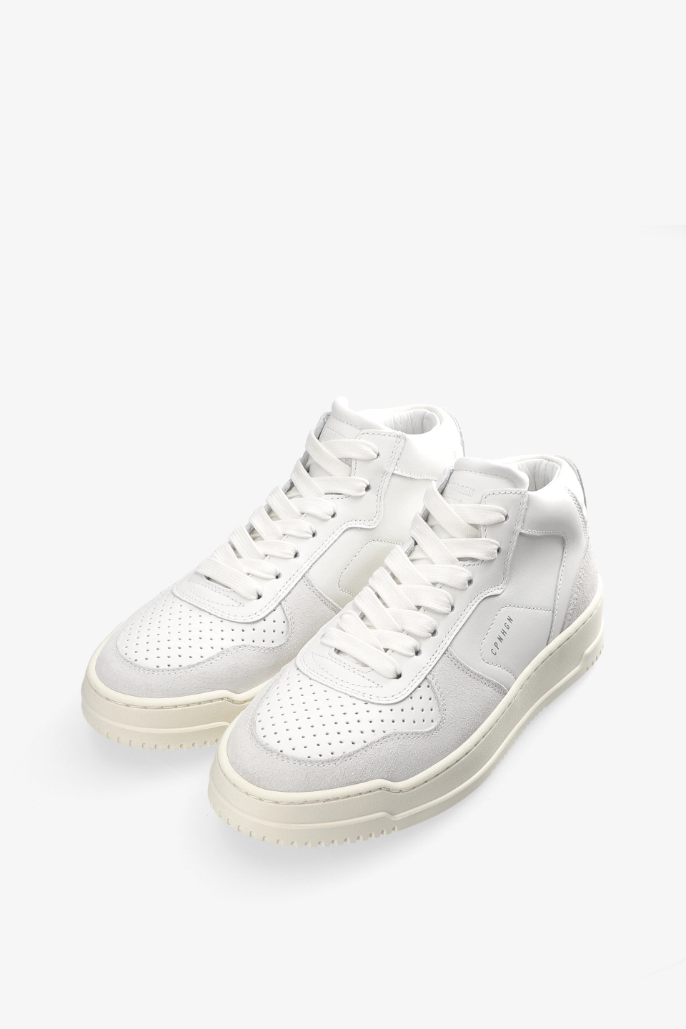 CPH167 leather mix white