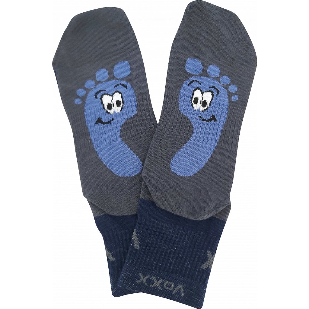 Voxx Barefootan blaue Barfußsocken