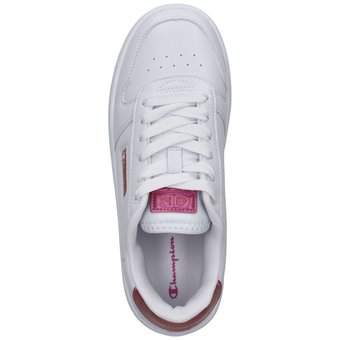 Champion Rebound Platform Glitz Sneaker in weiß