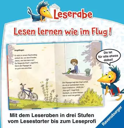 Leserabe - 2. Lesestufe: Der Polizei-Papagei