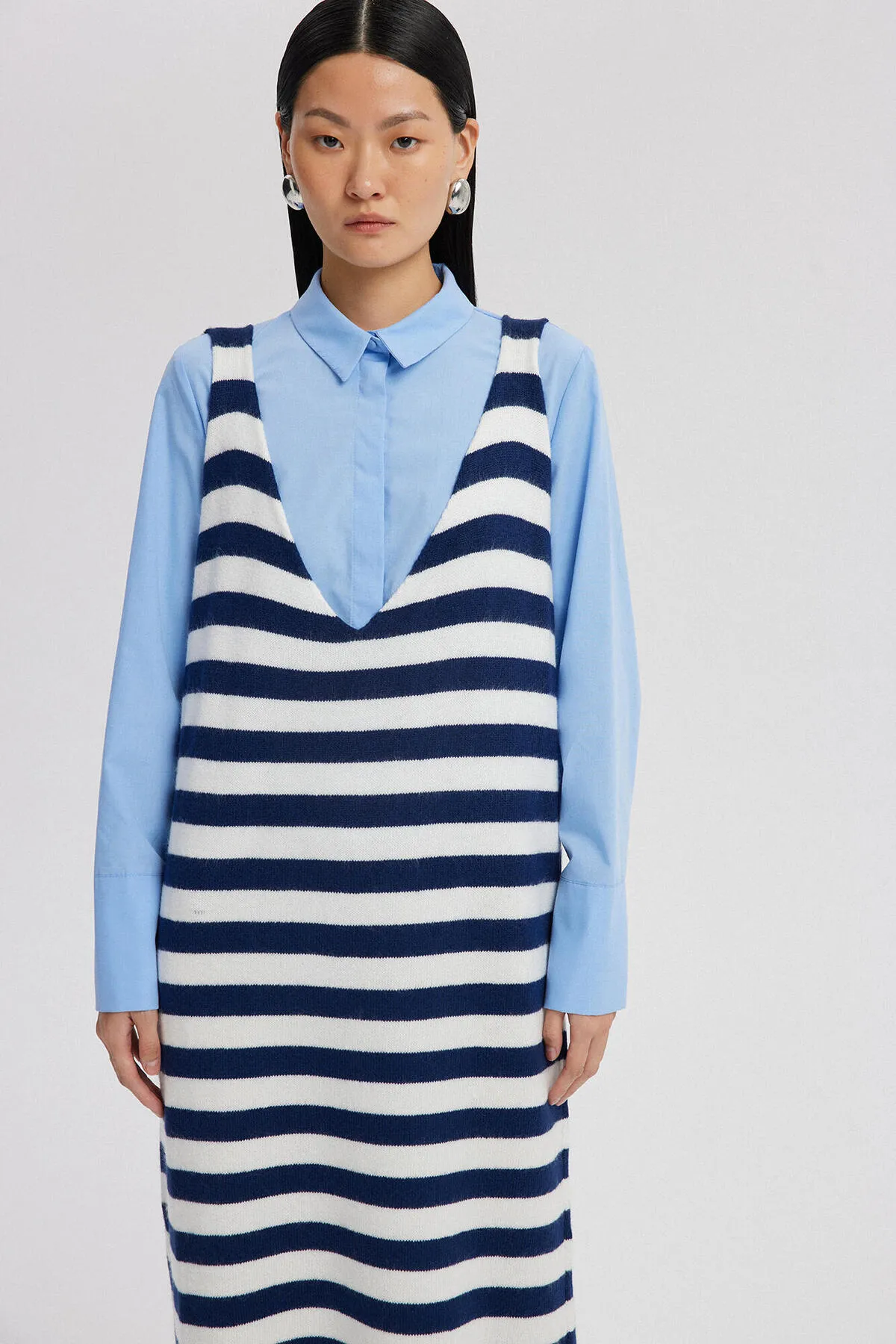 Touché Privé  Kleid - Dunkelblau - A-Linie