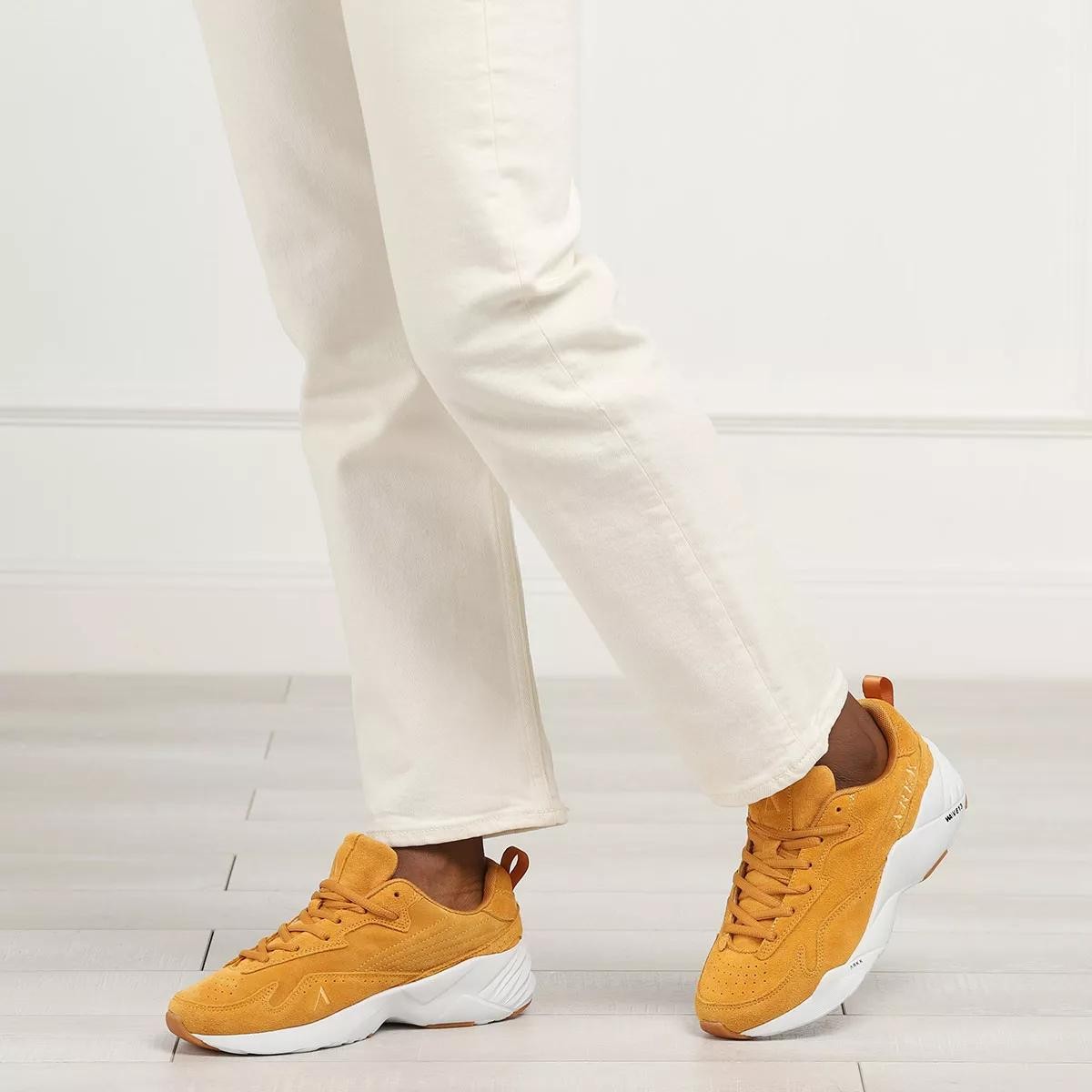 ARKK COPENHAGEN Freizeit Schnürer gelb Low-Top Sneaker
