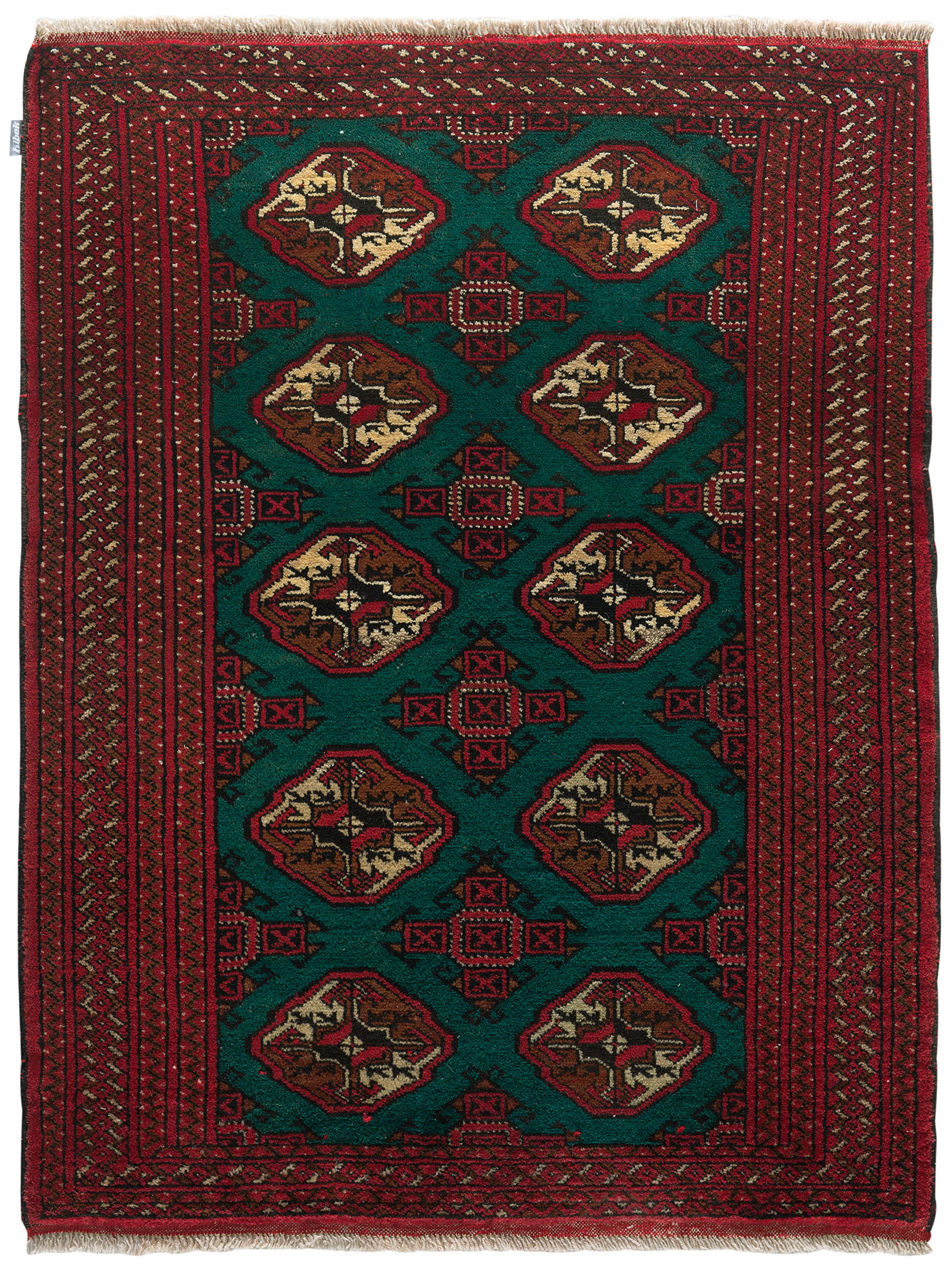 Turkeman ca. 105 x 140 cm, Unikat / Einzelstück