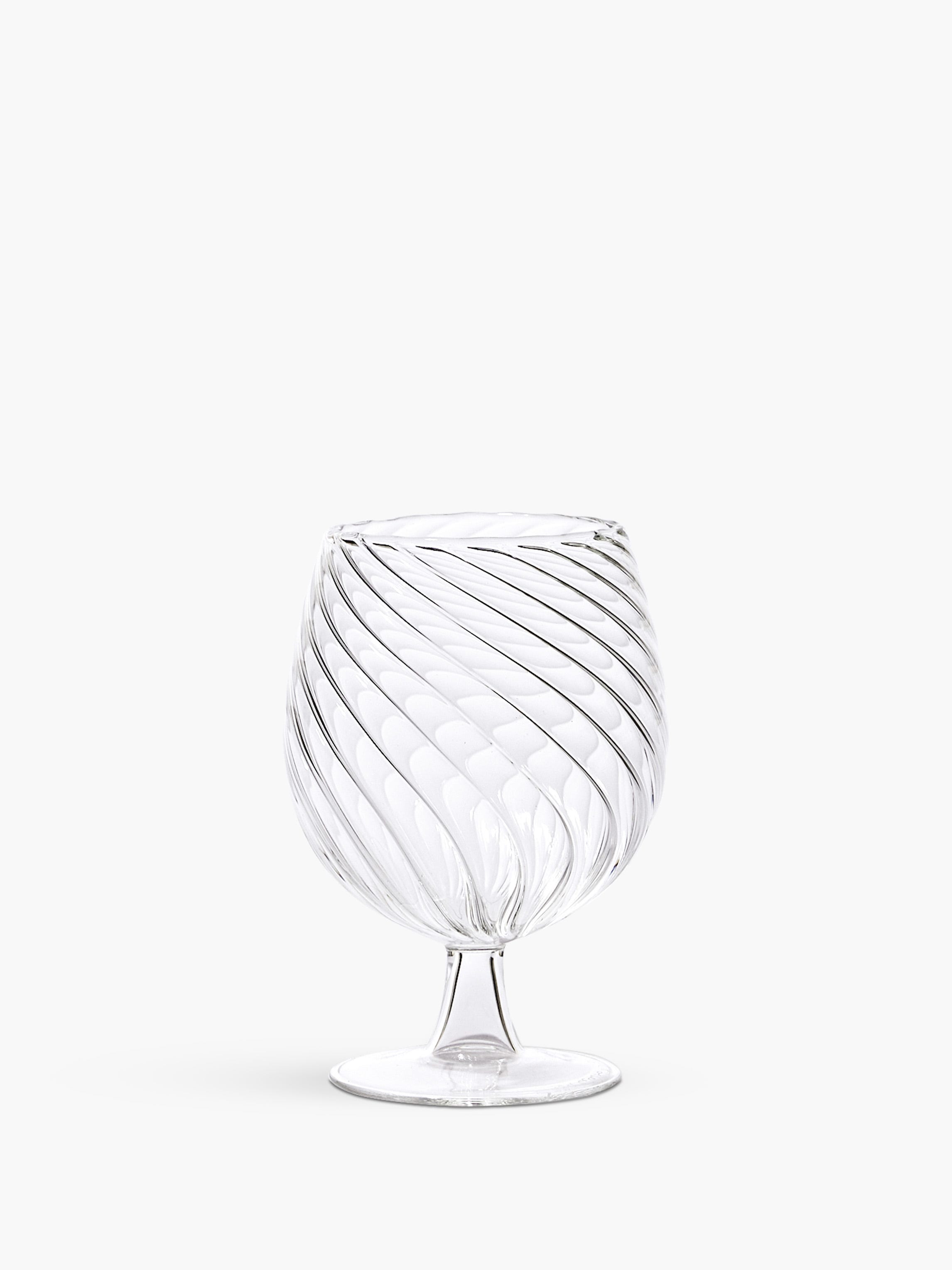Verre à vin - Vrillé