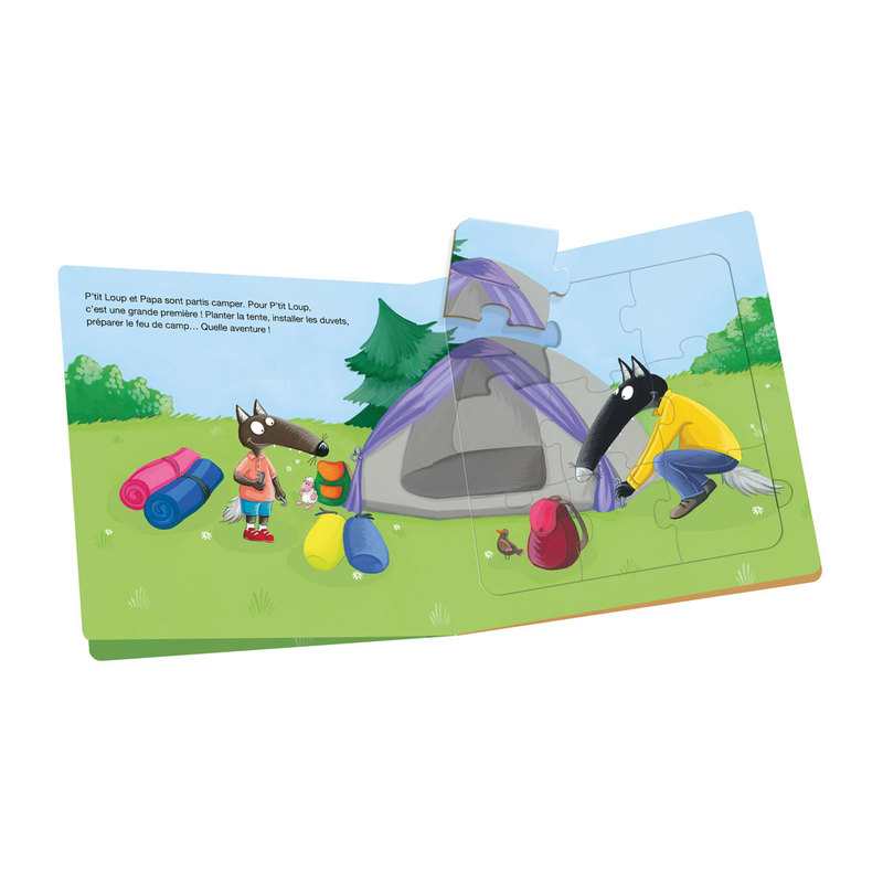 Livre Le livre puzzle de P'tit Loup - Auzou