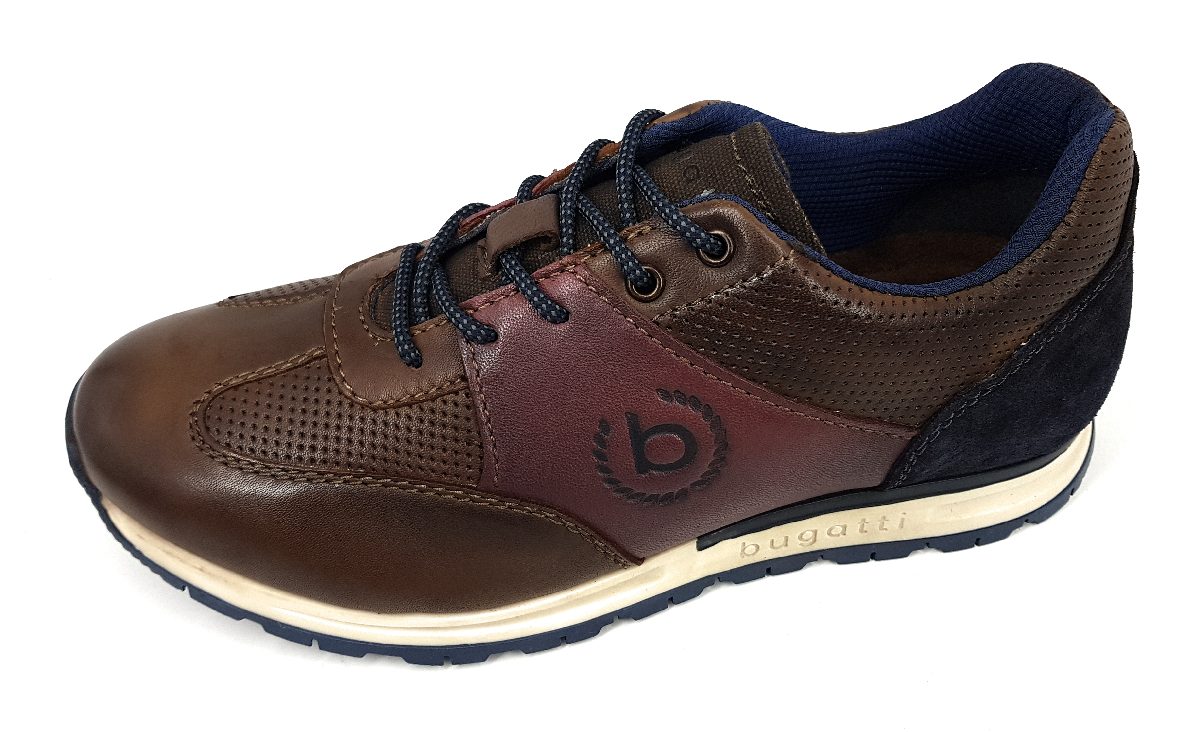 Bugatti Stranger 333-81908-4040/6031 Braun 6031 Brown/Dark Red