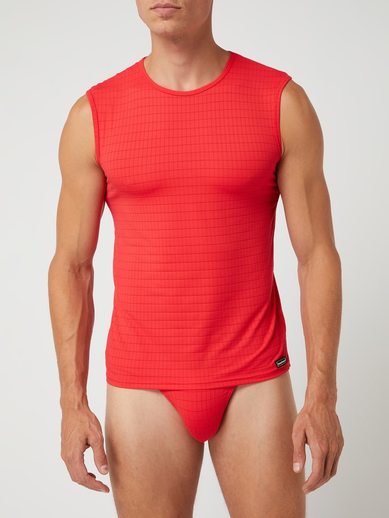 Tanktop mit Stretch-Anteil in rot