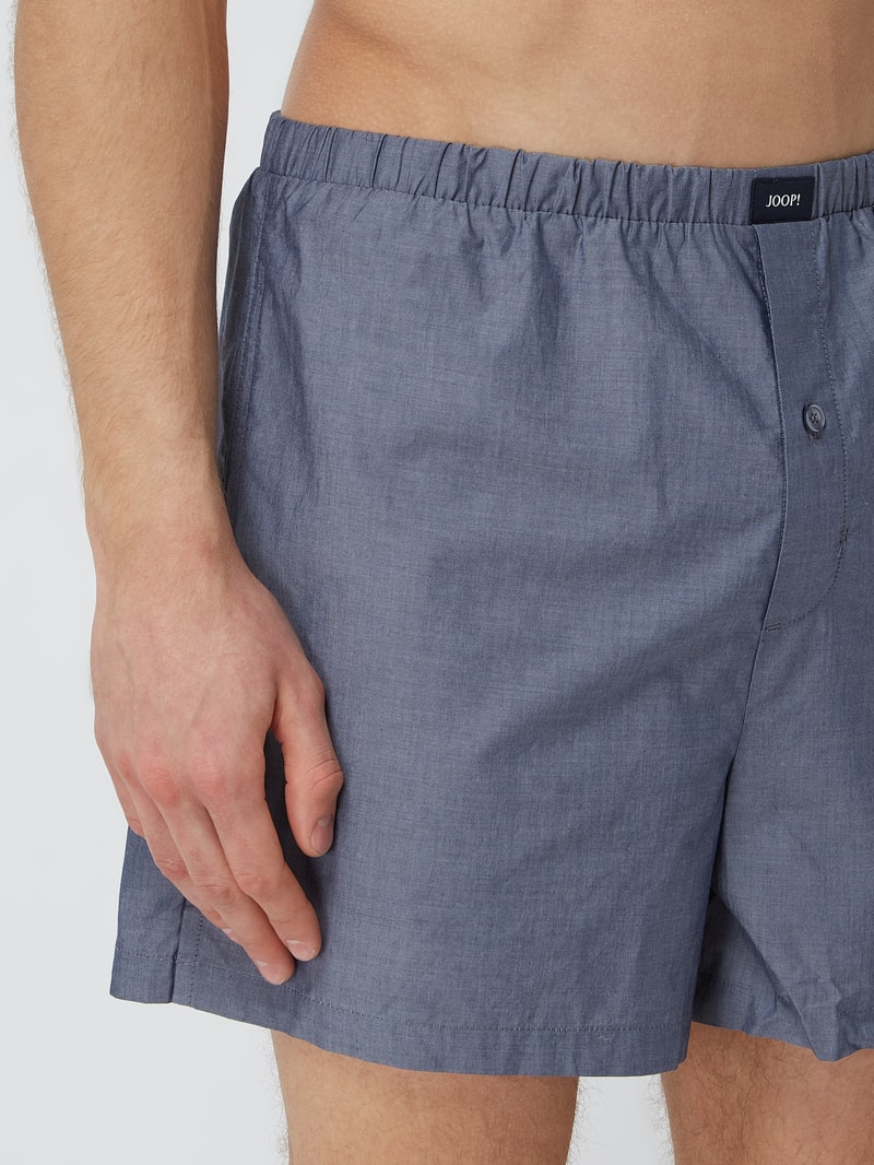 Boxershorts aus Baumwolle im 3er-Pack in bleu