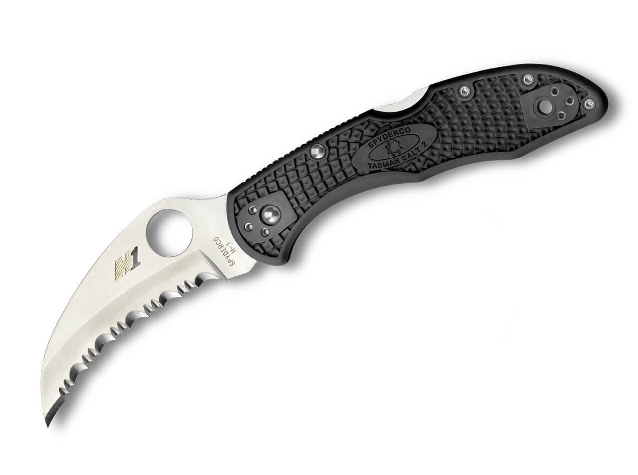 Tasman Salt 2 Lightweight Black H1 Serrated