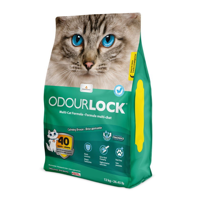 Intersand Katzenstreu Intersand ODOUR LOCK Calming Breeze 12kg