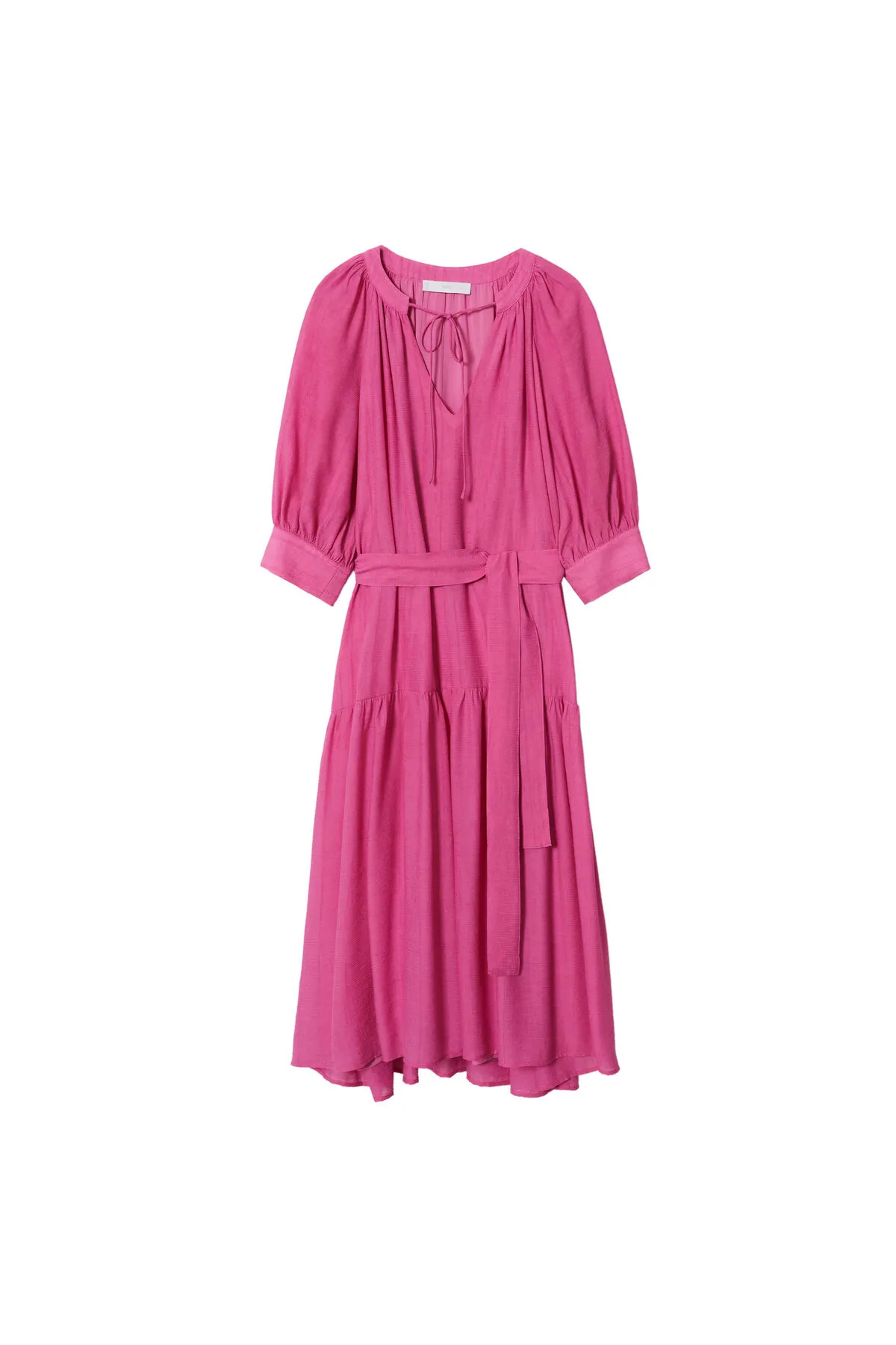 MANGO  Fuchsia Damenkleid 37065818