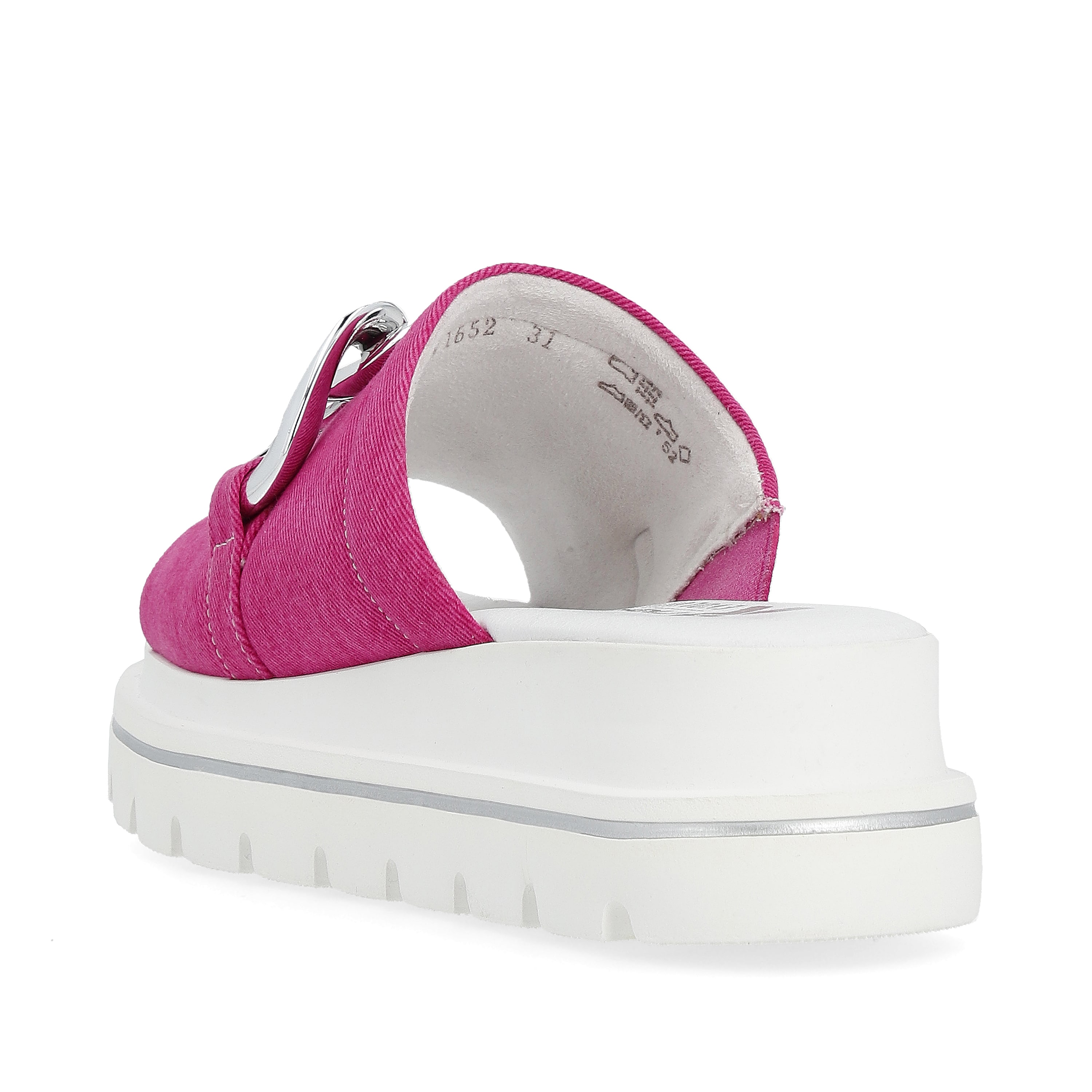Rieker Damen Pantoletten fuchsia