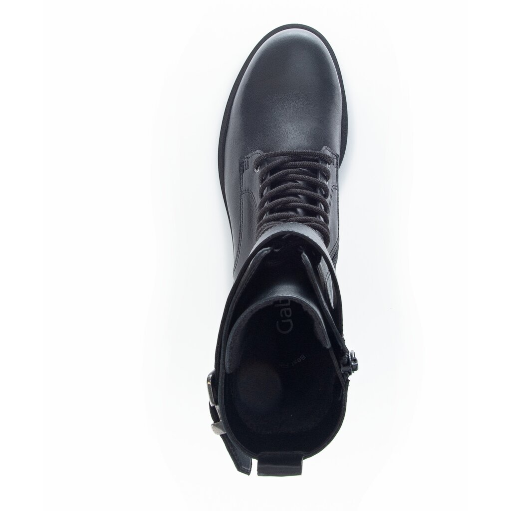 Gabor fashion Schnürstiefelette schwarz