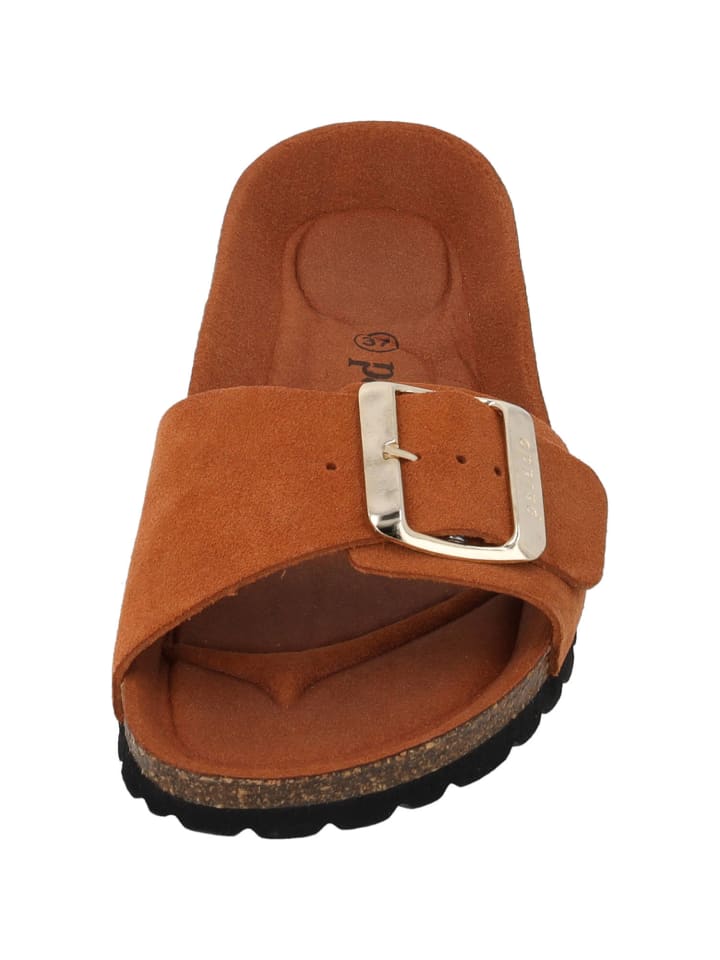 palado Pantoletten in terrakotta velours günstig kaufen