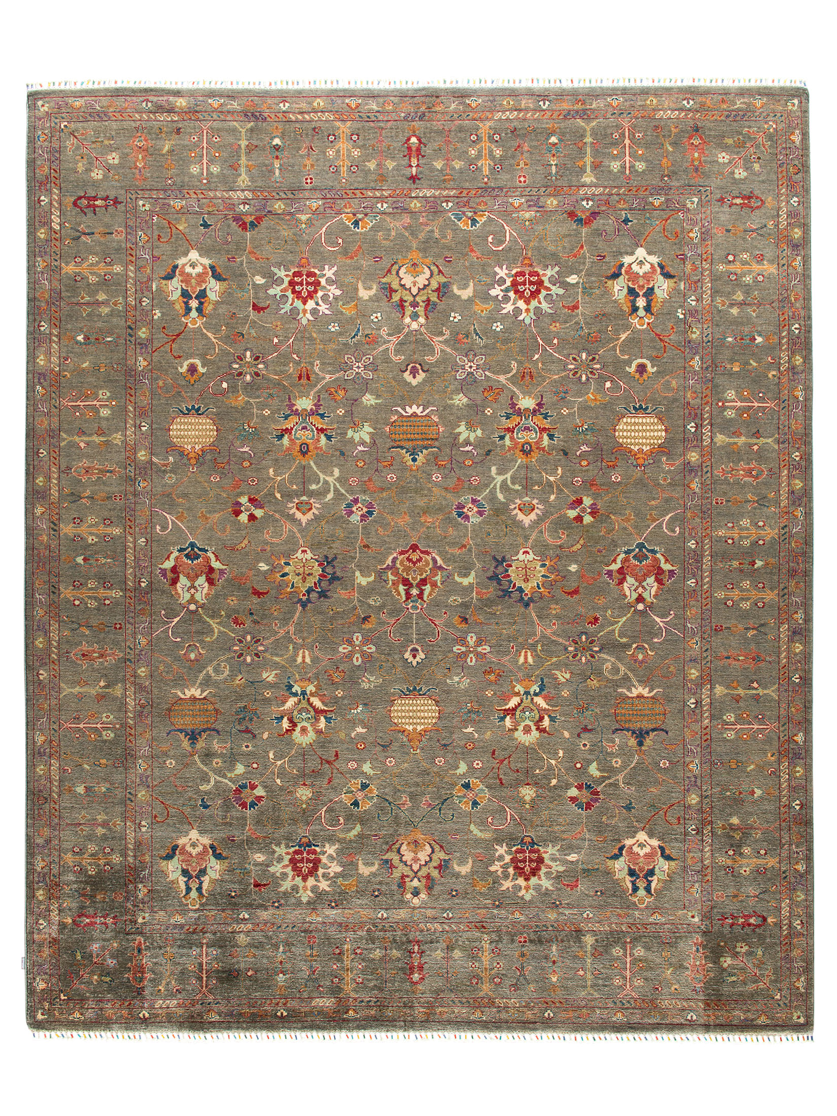 Kazak Ghazni ca. 251 x 298 cm, Unikat / Einzelstück