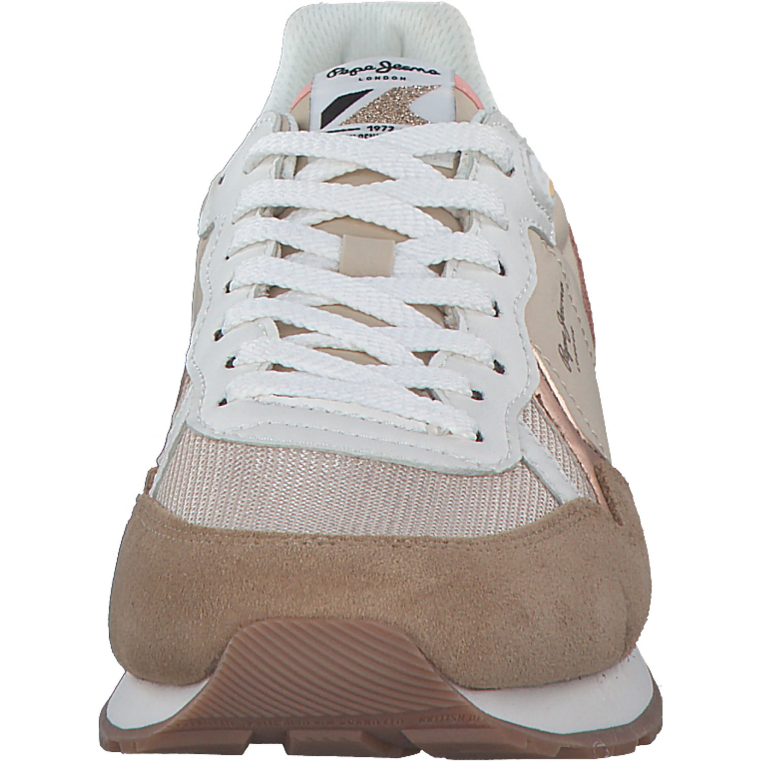 Pepe Jeans PLS40012, Schnürschuhe, Damen, Beige