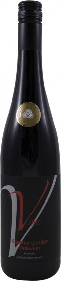 2018 Spätburgunder Rotwein Barrique trocken - Vitus Straußwirtschaft und Weingut GbR