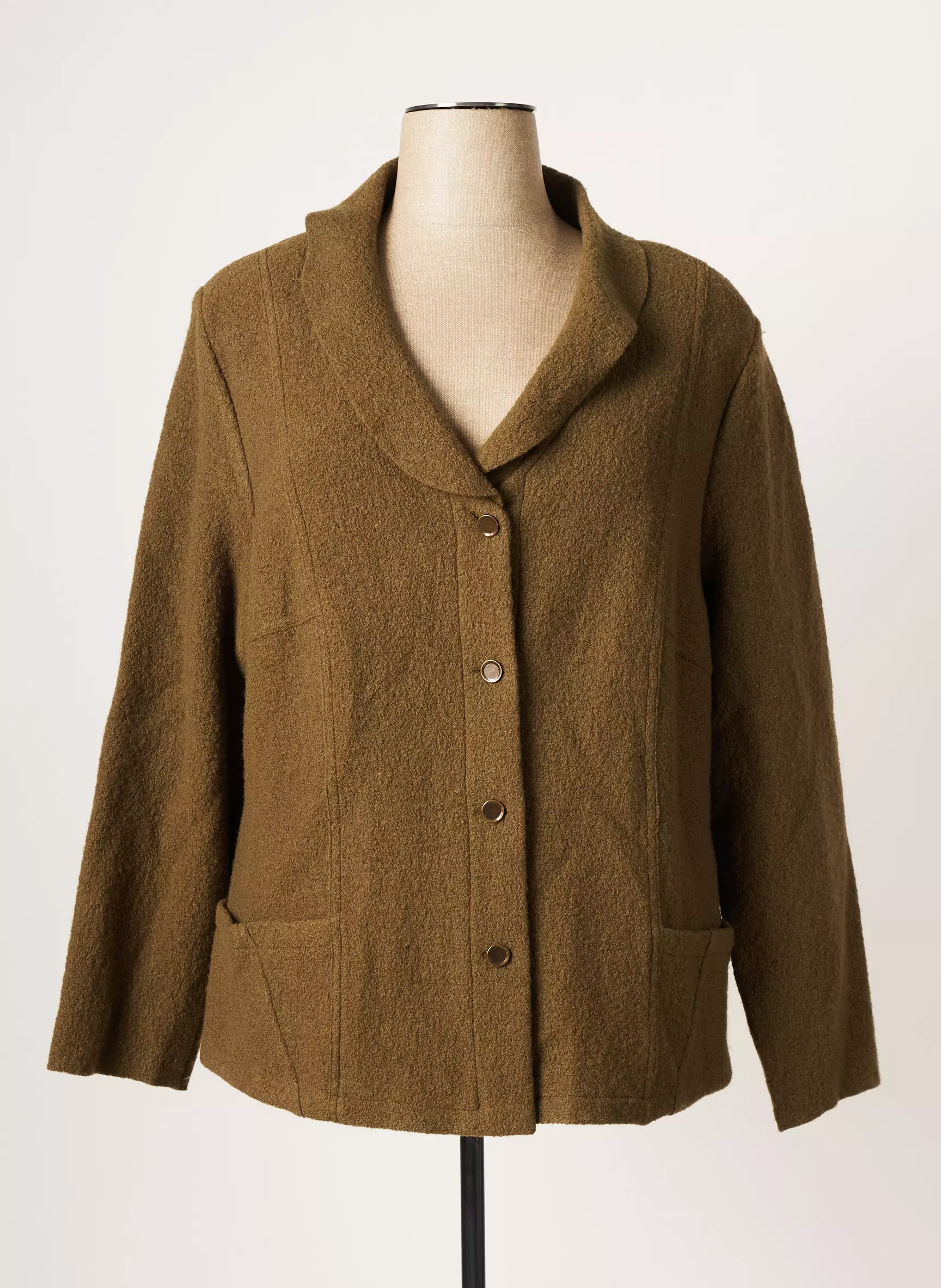Jean Delfin Vestecasual Femme couleur vert