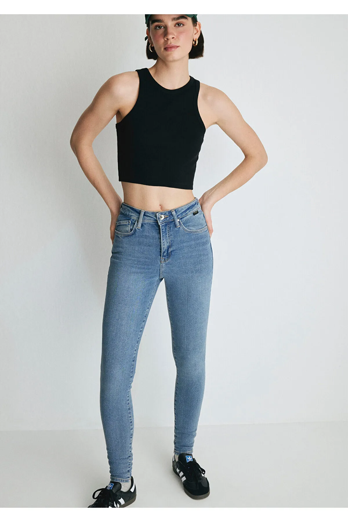 Mavi  Serenay Gold Shape Vintage Indigo Si Jean Hose100980-82194