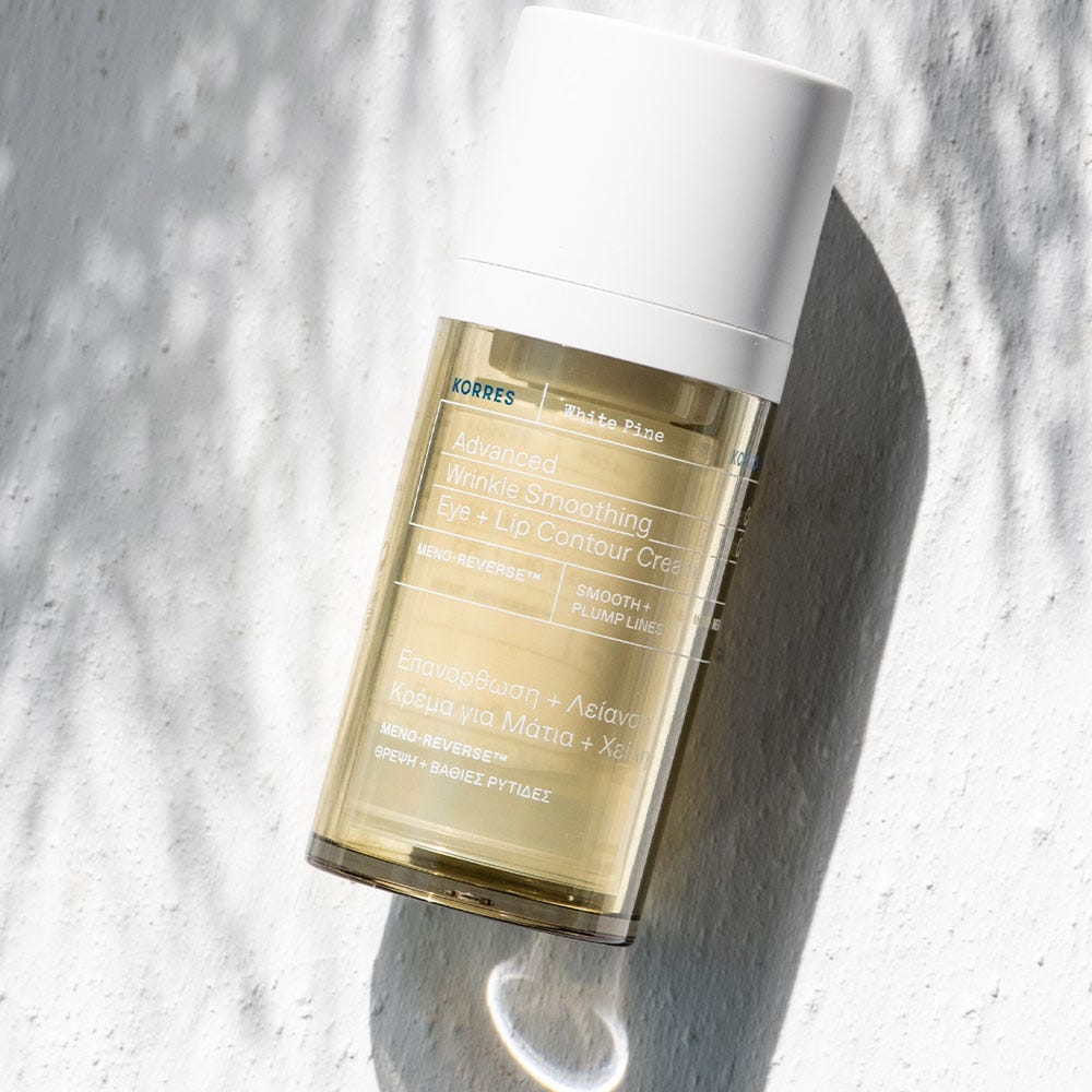Korres White Pine Meno-Reverse™ Glättende Augen- und Lippenkonturcreme 15 ml