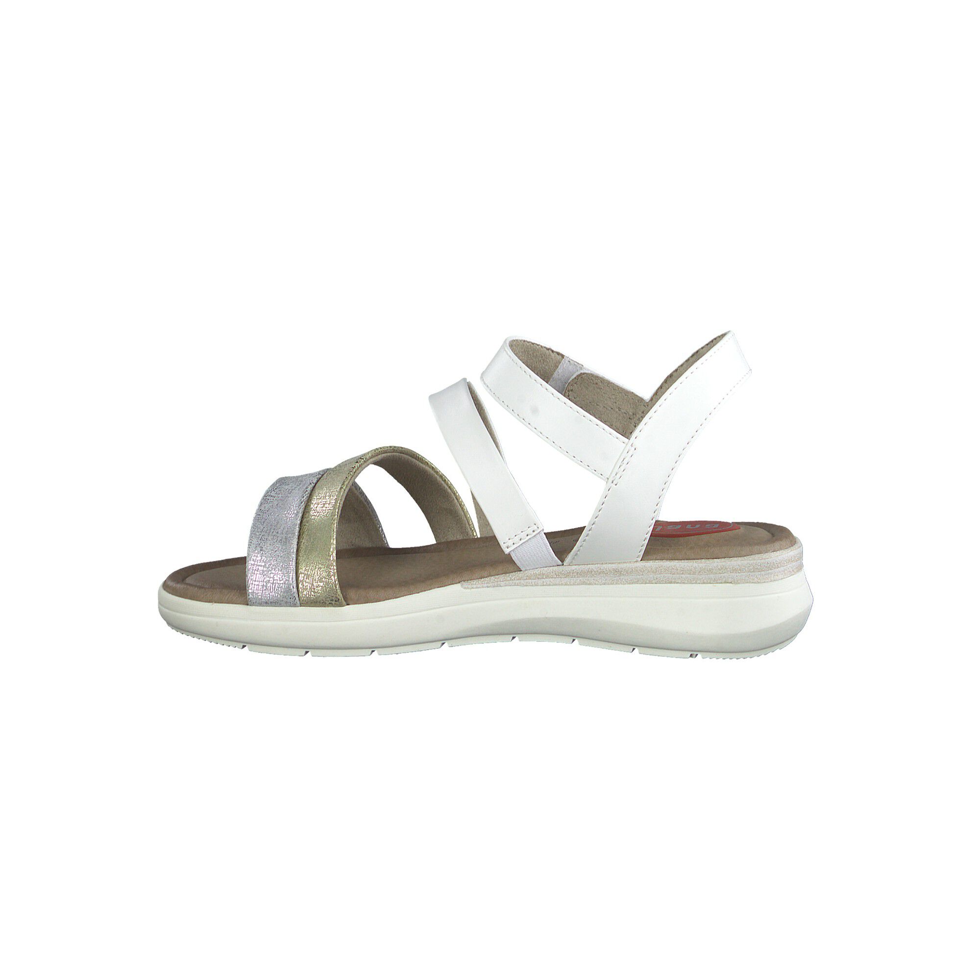 Sandales multibrides scratchées cheville