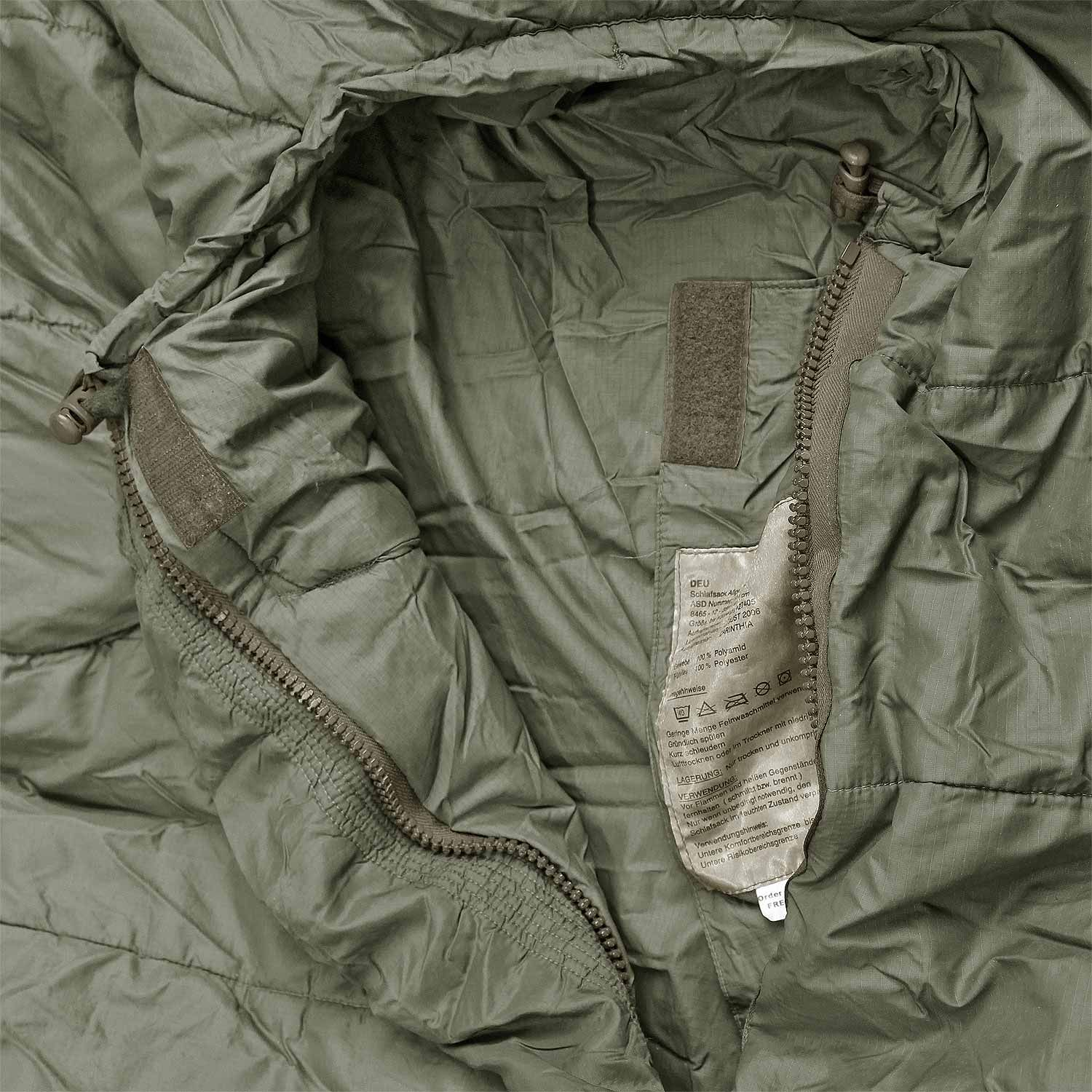 Bundeswehr Schlafsack Allgemein II Original gebraucht